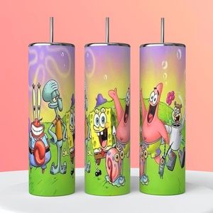 SpongeBob SquarePants and Friends 20oz Skinny Tumbler